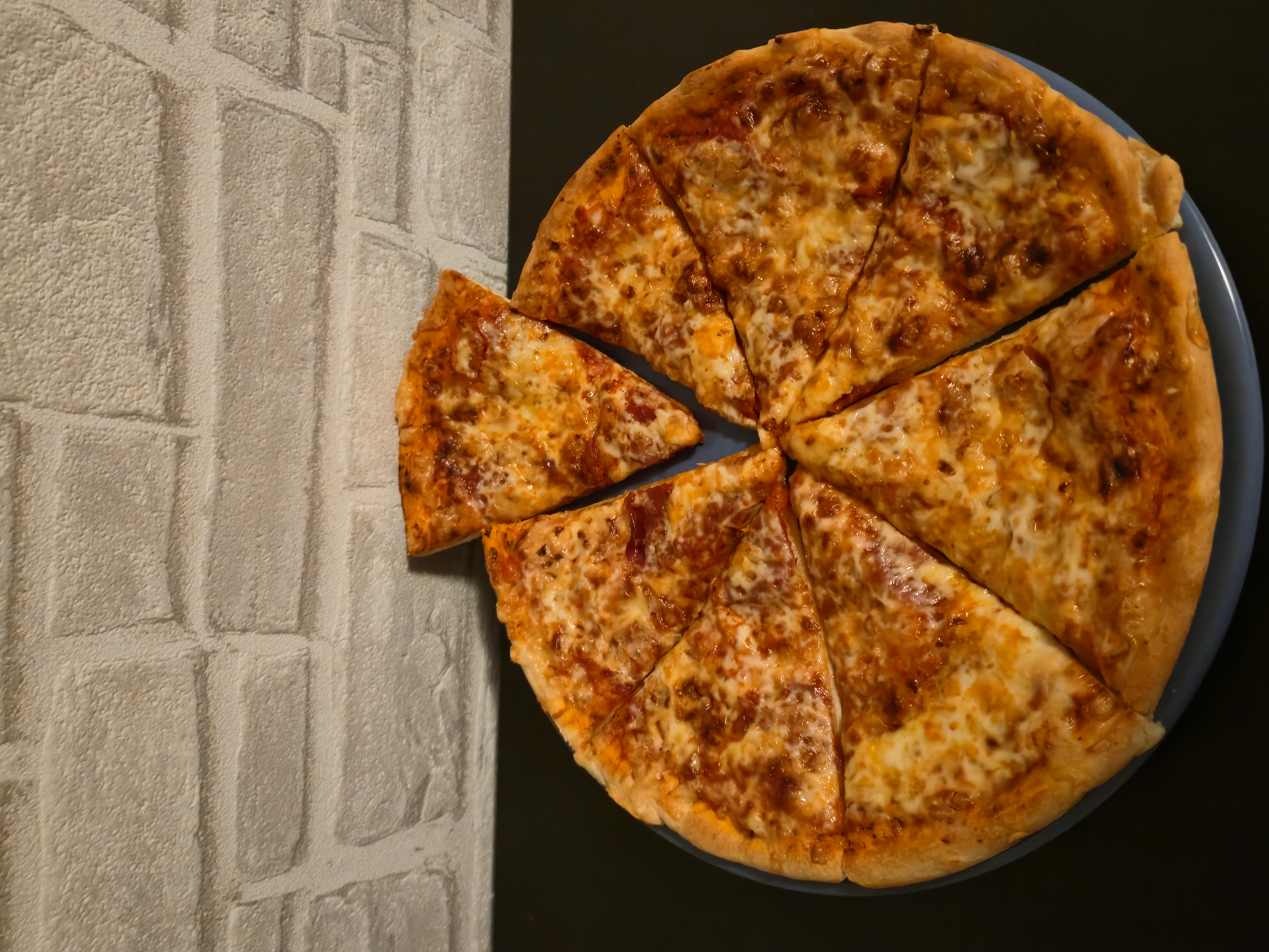 Pizza Bild 4 im echten Lieferzustand